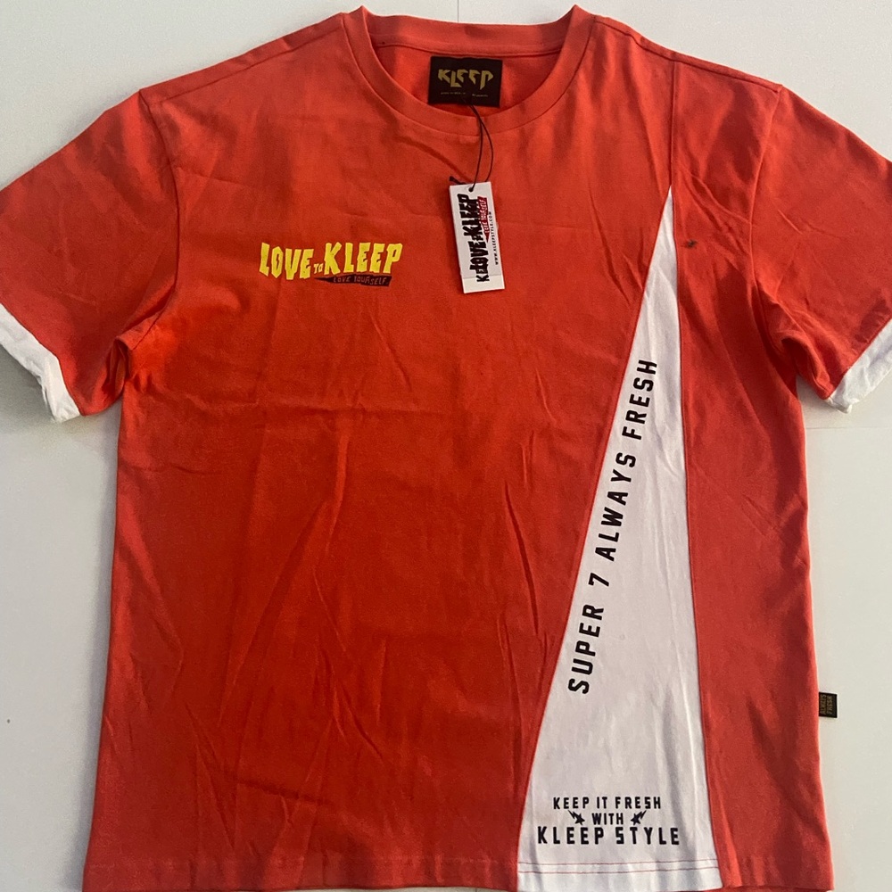 Men’s Kleep Brand Tee Phresh. - Tess Color  - Size Large